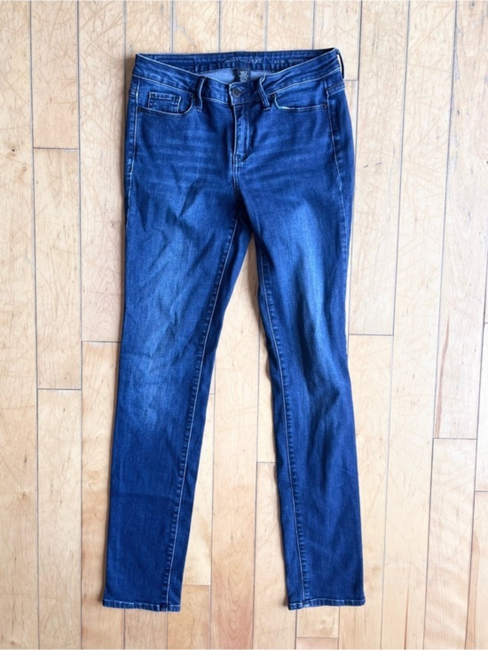Calvin Klein Ultimate Skinny Mid‑Rise Stretch Denim Jeans Size 6 X 32